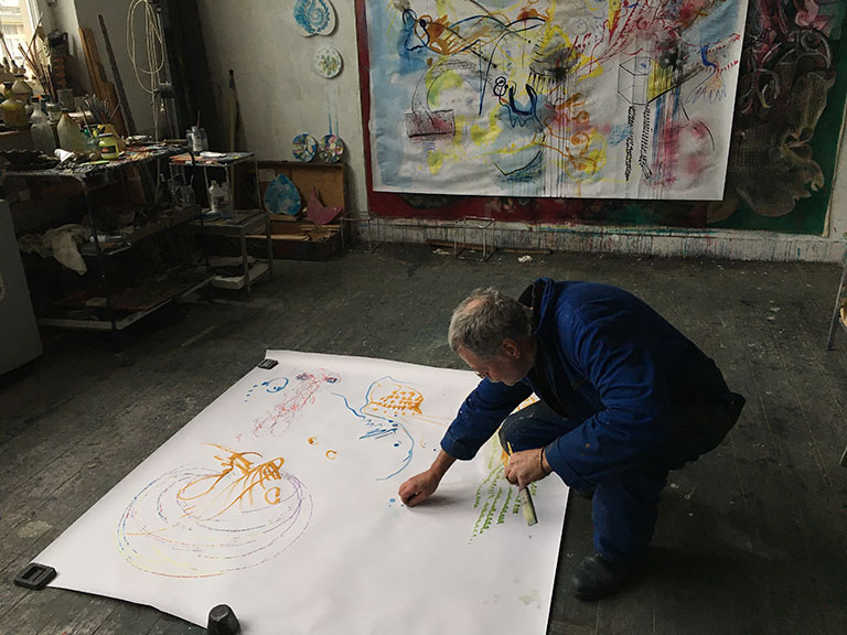 Studio Rik Lina atelier foto februari 2016