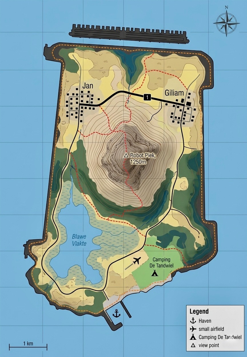 A self-portrait redrawn as a map